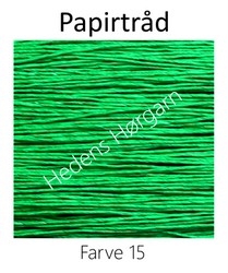 Papirtråd farve 15 grøn